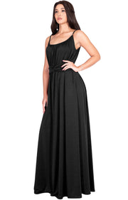 ETA - Long Sexy Bridesmaid Semi Formal Flowy Summer Maxi Dress Gown