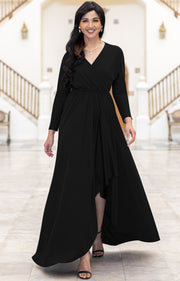EMILY - Maxi Dresses Gowns Work Office Modest Church Funeral Formal