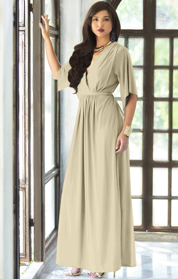 MICHAELA - Caftan Casual Elegant Maxi Dresses Gowns A-Line Pregnancy