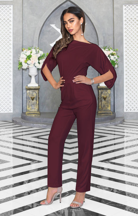 Details 144+ forever new red jumpsuit best