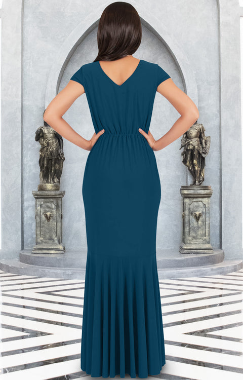 ASHLEY - Long Wedding Maxi Dresses Plus Size Stewart Formal